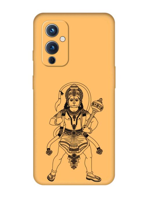 Indian God Hanuman Embossed Soft Silicone Case for Oneplus 9 (5G) Zapvi