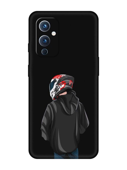 Motorcycle Rider Embossed Soft Silicone Case for Oneplus 9 (5G) Zapvi