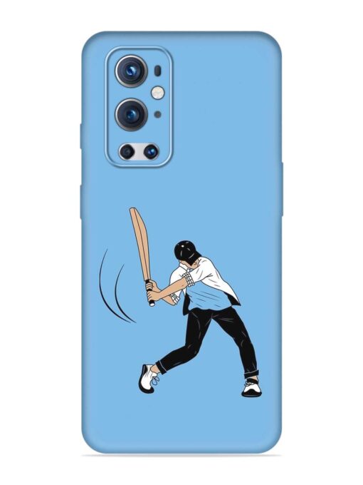 Cricket Gully Boy Embossed Soft Silicone Case for Oneplus 9 Pro (5G) Zapvi