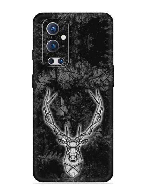 Ancient Deer Embossed Soft Silicone Case for Oneplus 9 Pro (5G) Zapvi