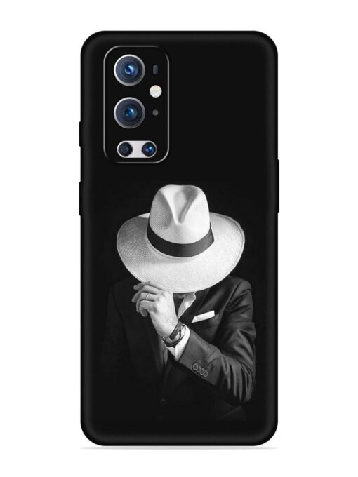 Men Under Hat Embossed Soft Silicone Case for Oneplus 9 Pro (5G) Zapvi