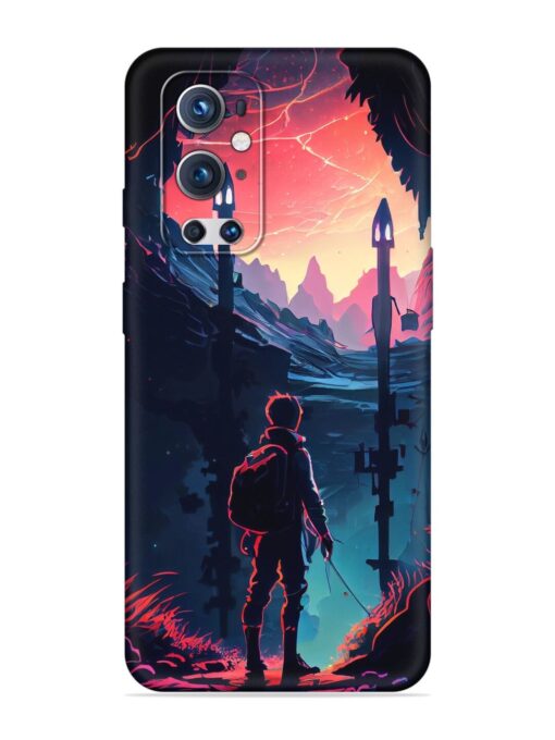 Cgs Artwork Embossed Soft Silicone Case for Oneplus 9 Pro (5G) Zapvi