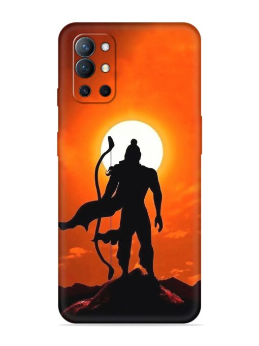 Shree Ram Embossed Soft Silicone Case for Oneplus 9R (5G) Zapvi