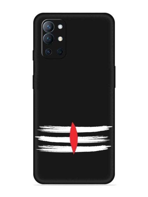 Mahadev Tilak Vector Embossed Soft Silicone Case for Oneplus 9R (5G) Zapvi