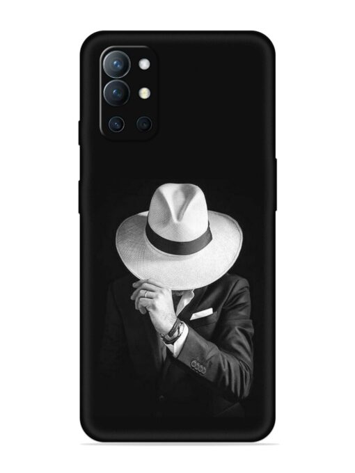 Men Under Hat Embossed Soft Silicone Case for Oneplus 9R (5G) Zapvi