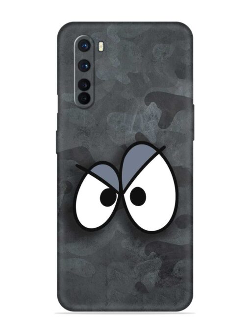 Big Eyes Night Mode Embossed Soft Silicone Case for Oneplus Nord Zapvi