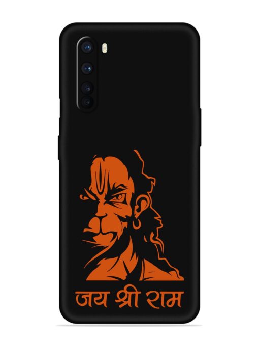 Angry Hanuman Embossed Soft Silicone Case for Oneplus Nord Zapvi