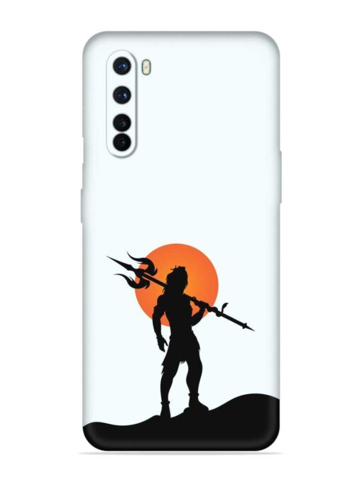 Lord Mahadev Trendy Embossed Soft Silicone Case for Oneplus Nord Zapvi