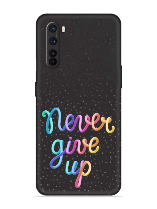 Colorful Stylized Rainbow Embossed Soft Silicone Case for Oneplus Nord Zapvi