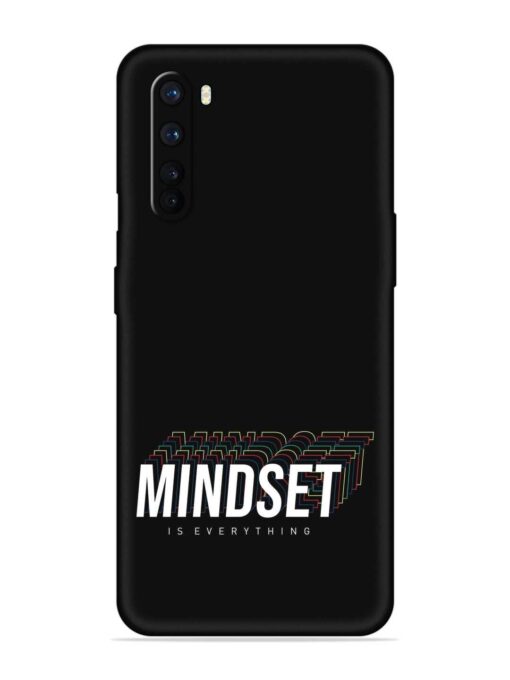 Mindset Everything Slogan Embossed Soft Silicone Case for Oneplus Nord Zapvi