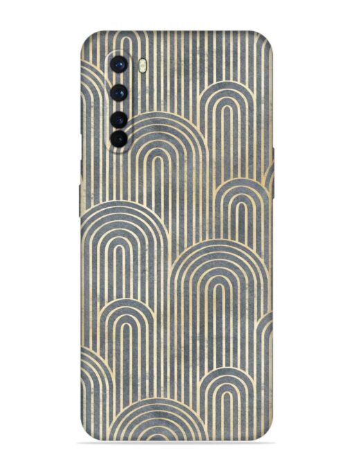 Art Deco Style Embossed Soft Silicone Case for Oneplus Nord Zapvi