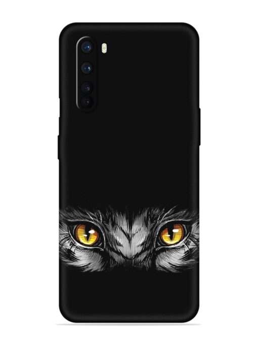 Scary Eye Embossed Soft Silicone Case for Oneplus Nord Zapvi