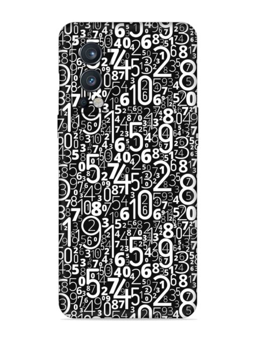 Many Numbers Different Embossed Soft Silicone Case for Oneplus Nord 2 (5G) Zapvi