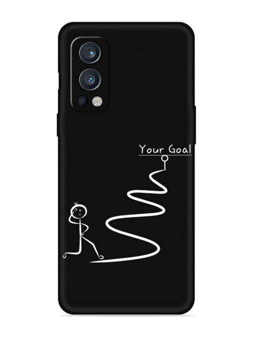 Your Goal Embossed Soft Silicone Case for Oneplus Nord 2 (5G) Zapvi