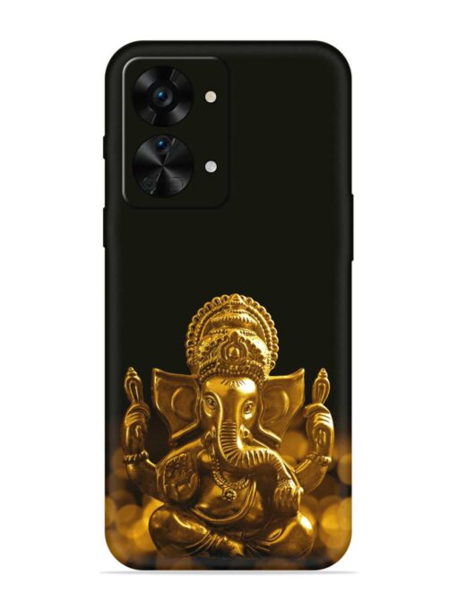 Lord Ganesha Indian Festival Embossed Soft Silicone Case for Oneplus Nord 2T (5G) Zapvi