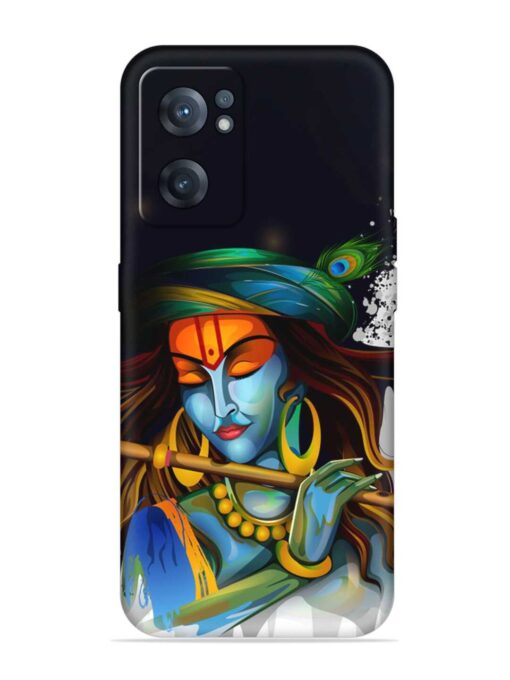 Krishna Art Embossed Soft Silicone Case for Oneplus Nord Ce 2 (5G) Zapvi