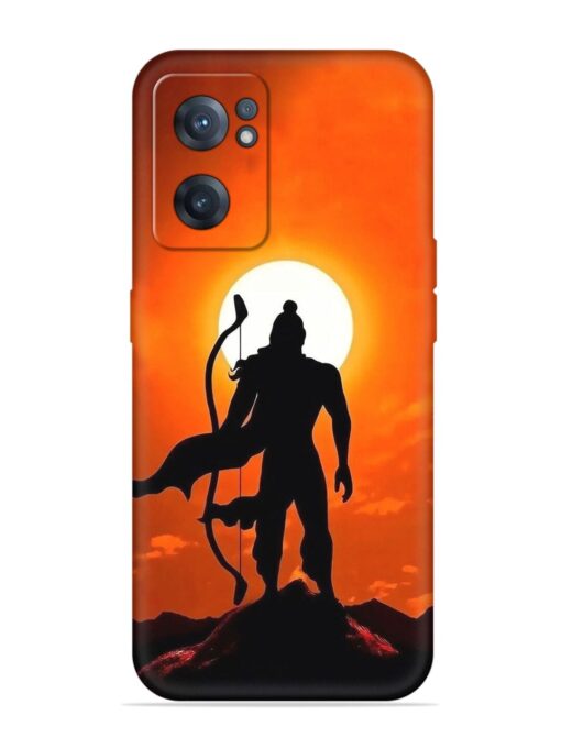 Shree Ram Embossed Soft Silicone Case for Oneplus Nord Ce 2 (5G) Zapvi