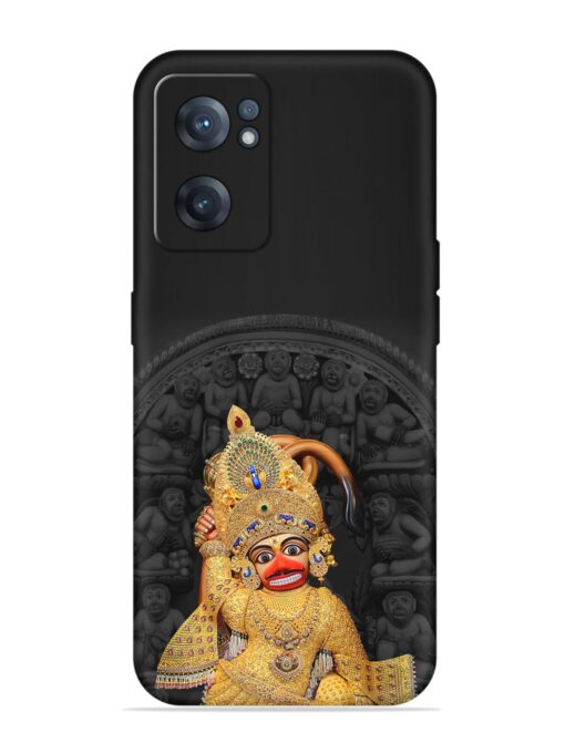 Indian Gold Hanuman Embossed Soft Silicone Case for Oneplus Nord Ce 2 (5G) Zapvi