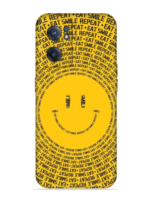 Smiley Embossed Soft Silicone Case for Oneplus Nord Ce 2 (5G) Zapvi