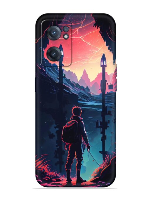 Cgs Artwork Embossed Soft Silicone Case for Oneplus Nord Ce 2 (5G) Zapvi