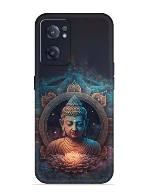 Gautam Buddha Embossed Soft Silicone Case for Oneplus Nord Ce 2 (5G) Zapvi