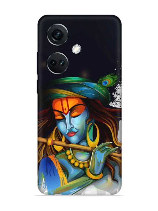 Krishna Art Embossed Soft Silicone Case for Oneplus Nord Ce 3 (5G) Zapvi