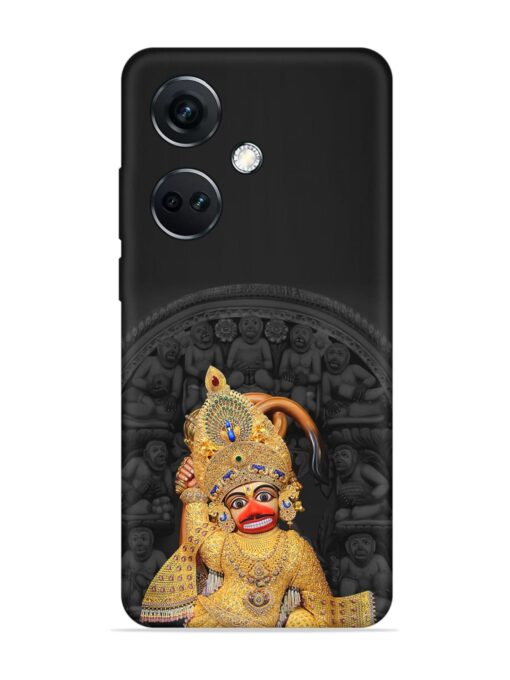 Indian Gold Hanuman Embossed Soft Silicone Case for Oneplus Nord Ce 3 (5G) Zapvi