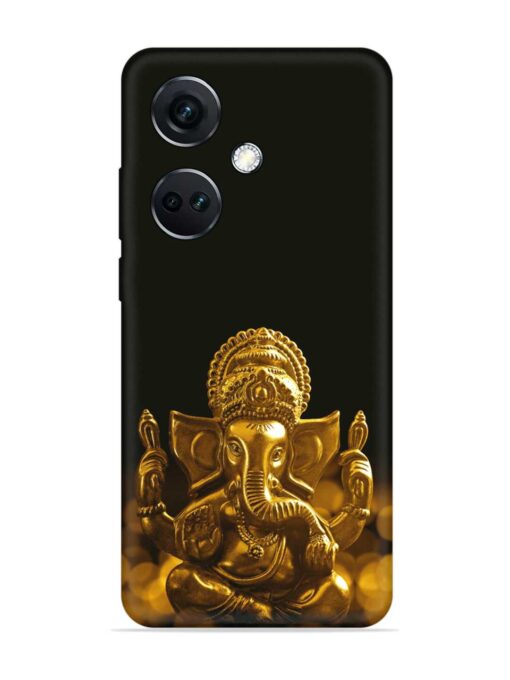 Lord Ganesha Indian Festival Embossed Soft Silicone Case for Oneplus Nord Ce 3 (5G) Zapvi