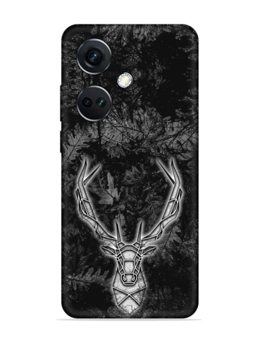 Ancient Deer Embossed Soft Silicone Case for Oneplus Nord Ce 3 (5G) Zapvi