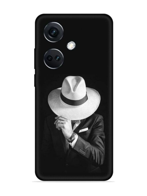 Men Under Hat Embossed Soft Silicone Case for Oneplus Nord Ce 3 (5G) Zapvi