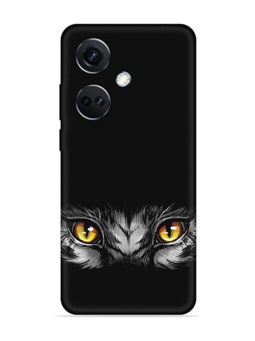 Scary Eye Embossed Soft Silicone Case for Oneplus Nord Ce 3 (5G) Zapvi