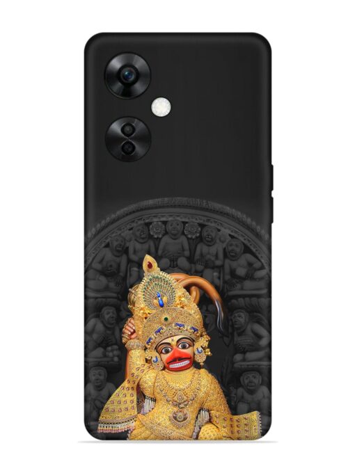 Indian Gold Hanuman Embossed Soft Silicone Case for Oneplus Nord Ce 3 Lite (5G) Zapvi