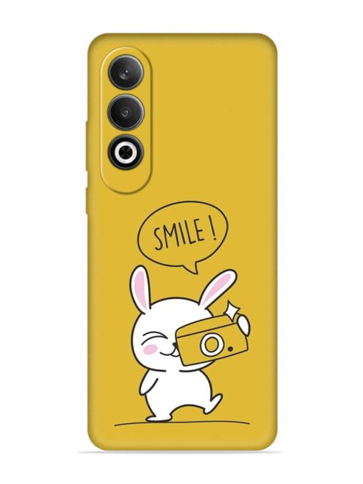 Hey Smile Please Embossed Soft Silicone Case for Oneplus Nord Ce 4 (5G) Zapvi