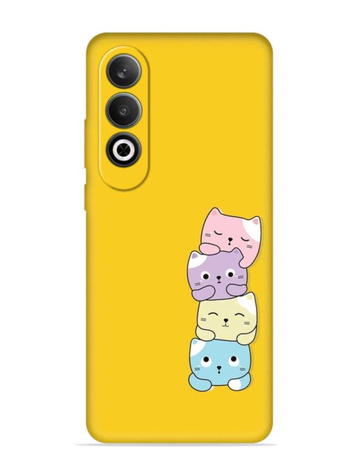 Cartoon Anime Embossed Soft Silicone Case for Oneplus Nord Ce 4 (5G) Zapvi