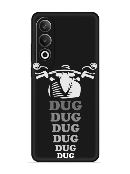 Dug Dug Dug Embossed Soft Silicone Case for Oneplus Nord Ce 4 (5G) Zapvi