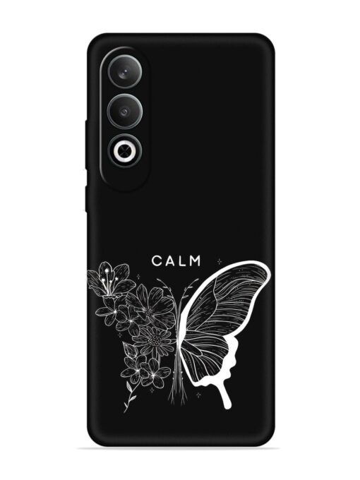 Calm Embossed Soft Silicone Case for Oneplus Nord Ce 4 (5G) Zapvi