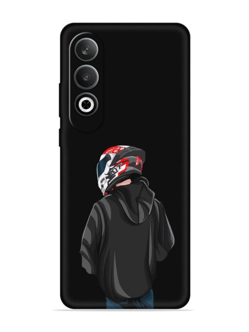 Motorcycle Rider Embossed Soft Silicone Case for Oneplus Nord Ce 4 (5G) Zapvi