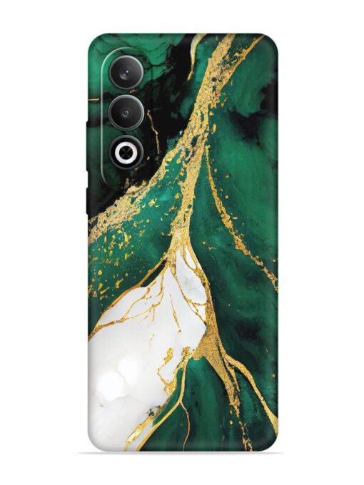 Blue Marble Art Embossed Soft Silicone Case for Oneplus Nord Ce 4 (5G) Zapvi