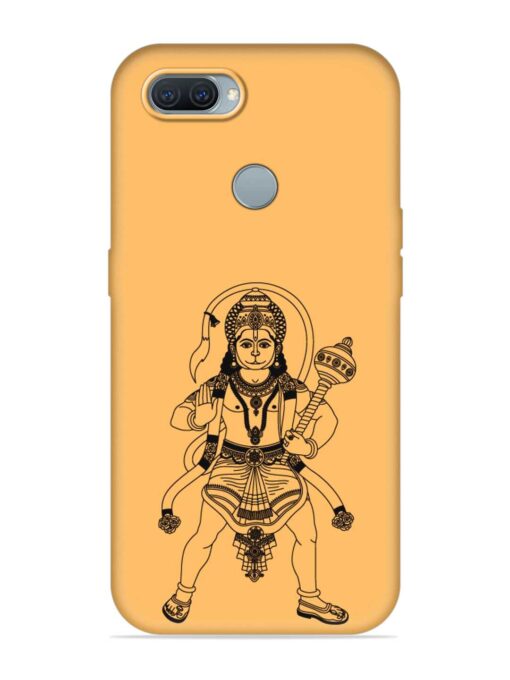 Indian God Hanuman Embossed Soft Silicone Case for Oppo A12 Zapvi