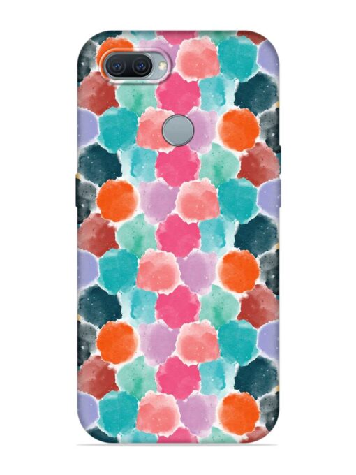 Colorful Seamless Pattern Embossed Soft Silicone Case for Oppo A12 Zapvi