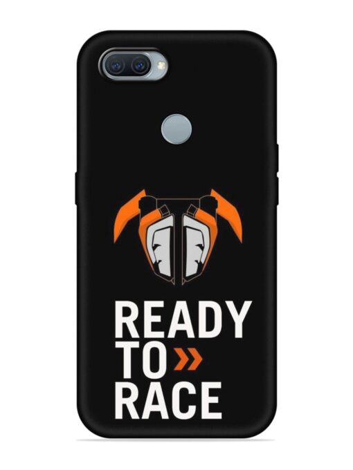 Ready To Race Embossed Soft Silicone Case for Oppo A12 Zapvi