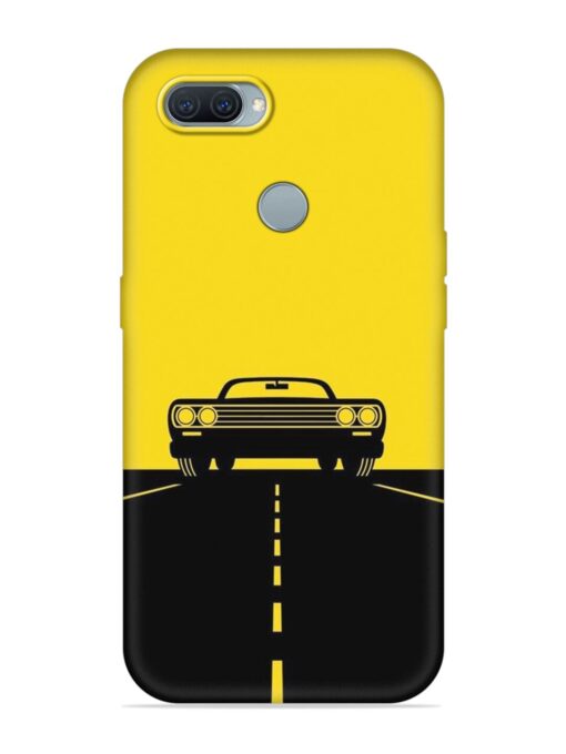 Classic Car Embossed Soft Silicone Case for Oppo A12 Zapvi