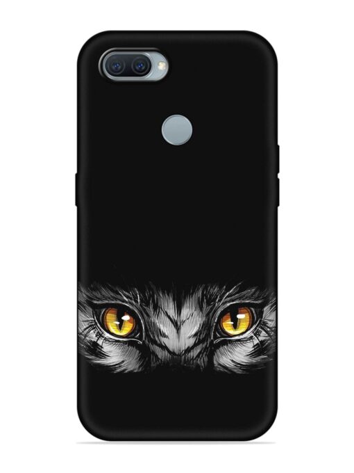 Scary Eye Embossed Soft Silicone Case for Oppo A12 Zapvi