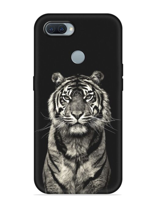 Tiger Art Embossed Soft Silicone Case for Oppo A12 Zapvi