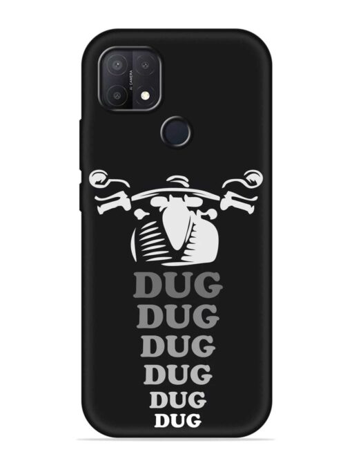 Dug Dug Dug Embossed Soft Silicone Case for Oppo A15S Zapvi