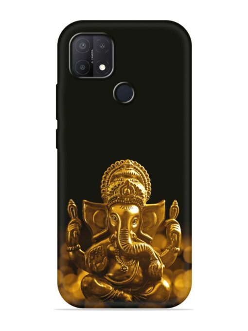 Lord Ganesha Indian Festival Embossed Soft Silicone Case for Oppo A15S Zapvi