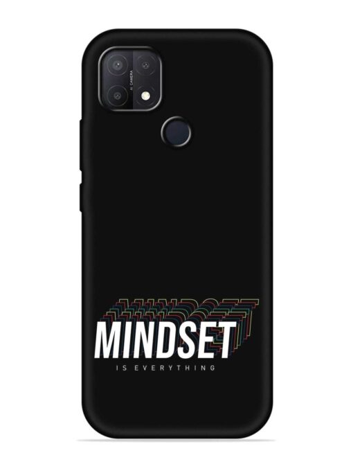 Mindset Everything Slogan Embossed Soft Silicone Case for Oppo A15S Zapvi