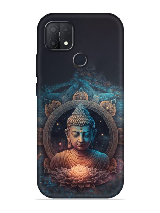 Gautam Buddha Embossed Soft Silicone Case for Oppo A15S Zapvi