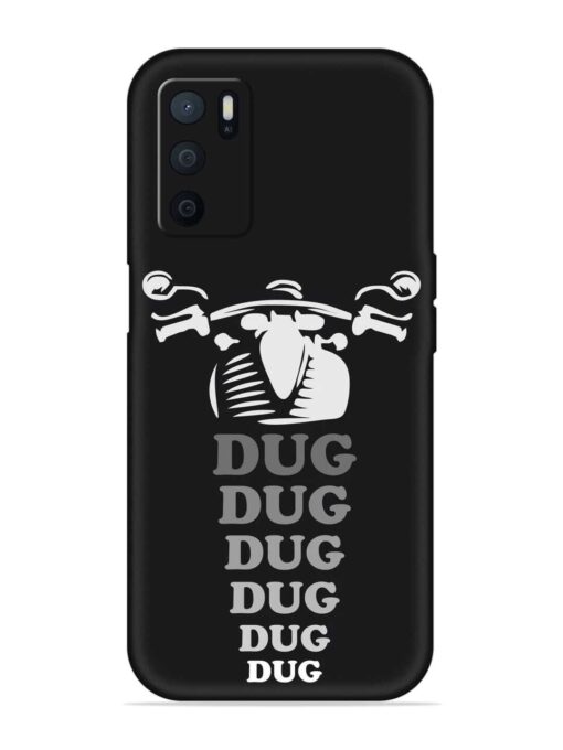 Dug Dug Dug Embossed Soft Silicone Case for Oppo A16 Zapvi