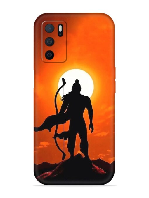 Shree Ram Embossed Soft Silicone Case for Oppo A16 Zapvi